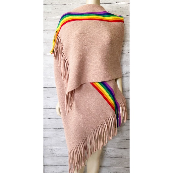 Pride ♥️ Rainbow Knit Scarf - Picture 5 of 5